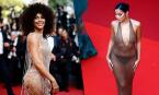 Hai người đẹp bị chỉ trích vì mặc như khỏa thân lên thảm đỏ Cannes 2023