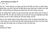 Ninh Dương Lan Ngọc chính thức lên tiếng về nghi vấn lộ clip nhạy cảm: 'Người trong clip đen không phải tôi'