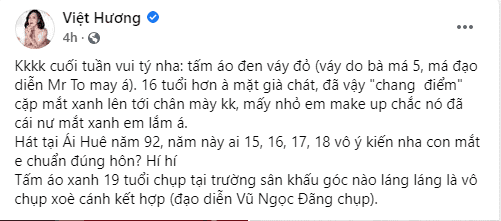Việt Hương, già chát, thập niên 1990, Vũ Ngọc Đãng, sao Việt